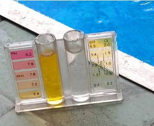 titration test 0 Cl natural biopools BioPool water titration
test